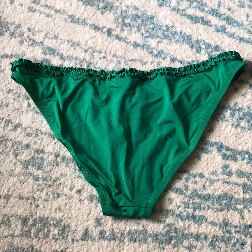 BCBG MaxAzria Ruffle Detail Bikini Bottom, Medium - Picture 4 of 5